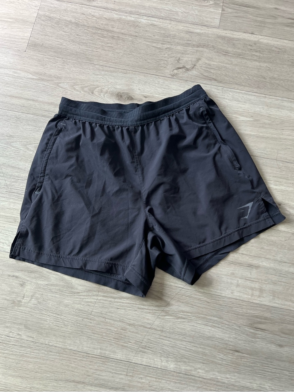 Men’s Gymshark Black Workout Shorts Sz Small